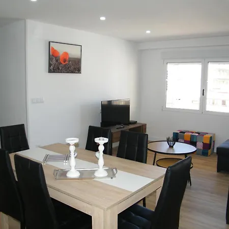 Playa De Gandia, Renovado En Primera Linea Con Terraza, Aire Acondicionado Y Parking - Es-314-22 Apartment Gandia