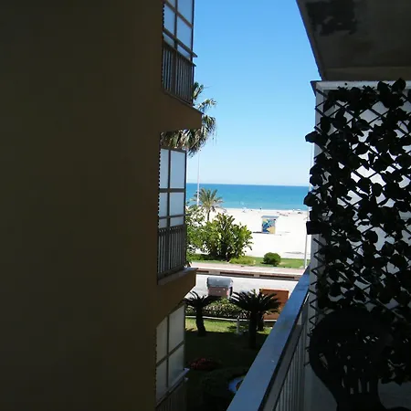 Playa De Gandia, Renovado En Primera Linea Con Terraza, Aire Acondicionado Y Parking - Es-314-22 Apartment Gandia